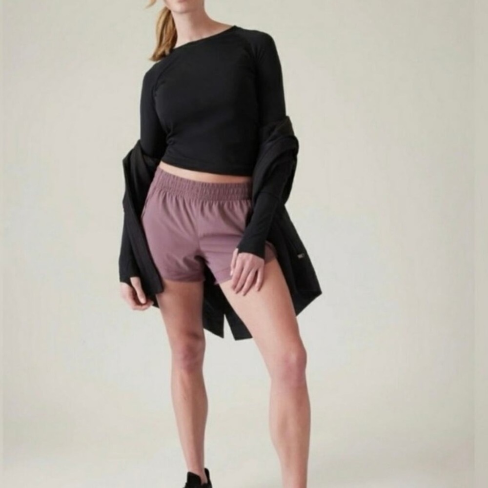 Athleta Women's Athletic Shorts in Mauve